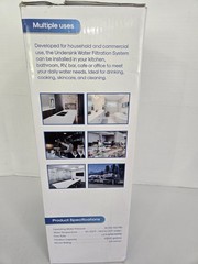 Ice Pure Undersink Water Filtration System Model #WFS5300A FREE SHIPPING
