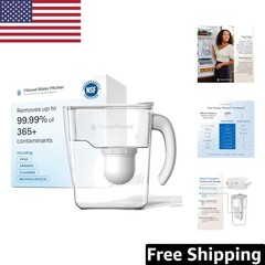Health-Conscious 80 Fl Oz NSF Certified Water Pitcher – BPA/BPS Free, 1 Filter