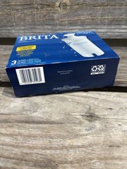 BRITA Standard Replacement Filters 3 Count Water PItcher NEW