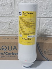 Aquatru Replacement water Filter for Countertop Reverse Osmosis stages 1 and 2