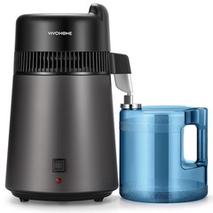 Water Distiller Countertop 1.6 Gallon/6L 900W Distilled Water Machine