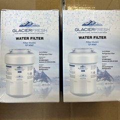 2 pack GLACIER FRESH MWF Water Filters for GE Refrigerators, NSF 42 GF-MWF