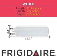 3 PACK NEW For Frigidaire WF3CB Refrigerator PureSource 3 Water & Ice Filter
