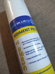 Pure Blue H20 Reverse Osmosis Filters, Stage 1 Sediment NEW Sealed