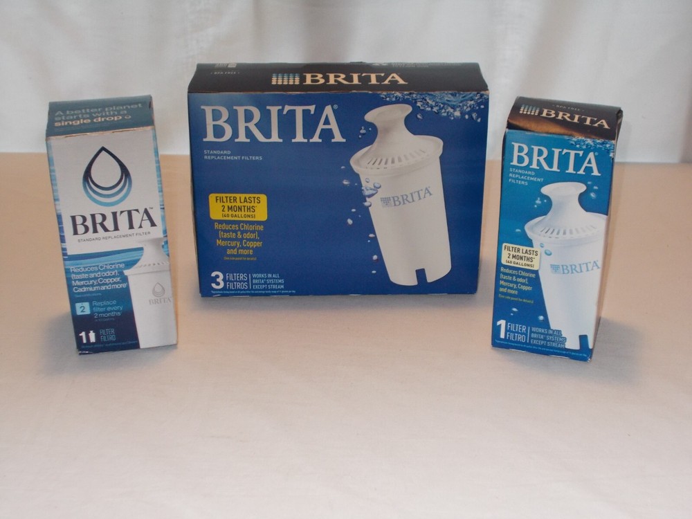 Brita 5 Pack Standard Replacement Water Filters Model OB03 – NEW