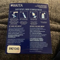 BRITA Bottle Replacement Filters 6 Filters 1 Year Pack (BRAND NEW)