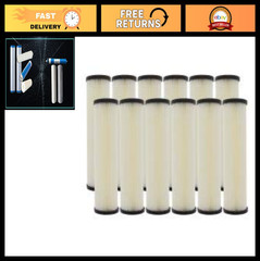 12 Pack Whole House Water Filter Cartridges – Removes Bad Taste & Odor, Compatib