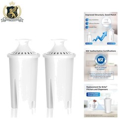 NSF Certified 2-Pack Pitcher Water Filter – Remarkable Chlorine Reduction
