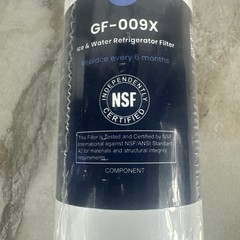 Glacier Fresh GF-009X Ice & Water Refrigerator Filter Replacement New