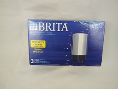NEW Brita Elite Tap Water Filtration System for Faucets 3 Pack