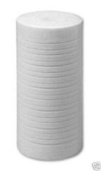 LOT OF 3 10″ x 4 1/2″ 5 Micron Grooved Melt Blown Polypropylene Filters