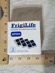 FRIGILIFE CARBON AIR FILTER AF004 ~ 3 PACK