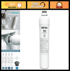 RO Water Filter Compatible with Bluevua RO100, UV Purification System, High Flow