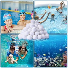 Reusable Pool Filter Balls for Above Ground Sand Pumps 110 lbs Sand Equivalent