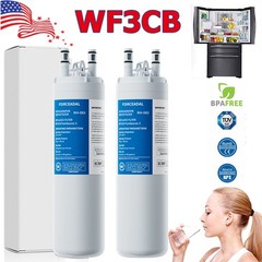 2 PACK New Frigdaire WF3CB PureSource 3 Refrigerator Water Filter Replacement