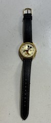 Woman’s Lorus Disney Melody Alarm Quartz Mickey Mouse Watch Y975-6A20 Wind Up.