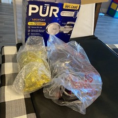 PUR PLUS Chrome Faucet Filtration System – Model PFM400H W/filter New