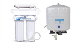 OCEANIC Reverse Osmosis Water Filter System 4 Stage | 50 GPD RO MADE IN USA