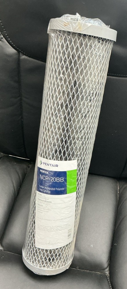 Pentek NCP-20BB / 155382-43 Carbon Impregnated Polyester Filter 4.5×20 10 Micron