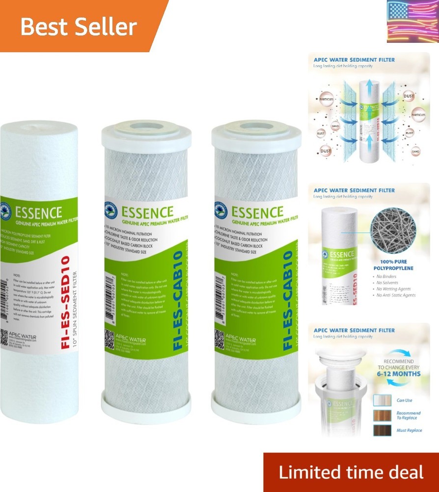 Systems FILTER-SET-ES High Capacity Replacement Pre-Filter Set For Essence Se…