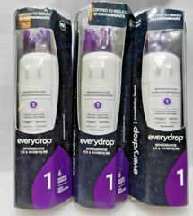 3 PACK ΕDR1RXD1 Refrigerator Water Filters 1 Replacement (M54K)