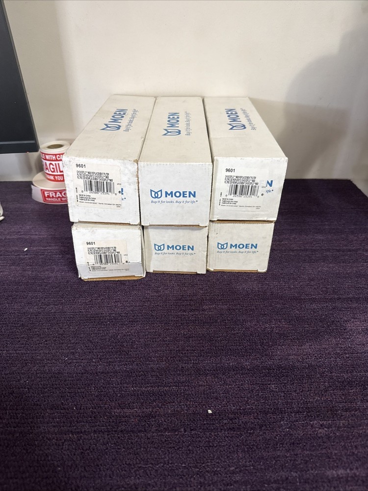 MOEN Choiceflo 9600 Replacement Water Filter – New Sealed Lot Of Two. 2Pc