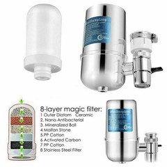 Drinking Water Faucet Purifier Filter Home Kitchen Dining Front Sink Filter Tool