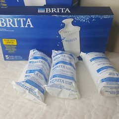 Brita 060258359916 987554 Pitcher Replacement Filters, Pack of 8 Open Box