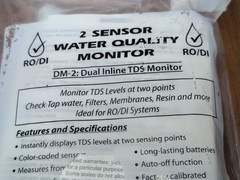 HM Digital Commerical In-Line Dual TDS Monitor Auto-off 0-9990 PPM Digital Calib