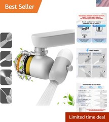 4 Modes Multifunctional Kitchen & Bathroom Water Filter for Sink Faucet with …
