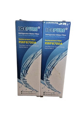 ICEPURE RWF6700A Refrigerator Water Filter Replacement Samsung DA29-00020B 2PK