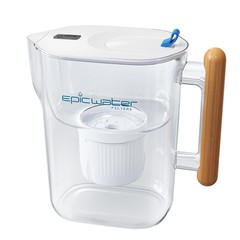Pure Filter Pitchers for Drinking Water, 10 Cup 150 Gallon Filter, Tritan BPA…