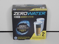 Zero Water 5 Stage Advanced Filtration Replacement Filter ZR-017 2 Water Filters