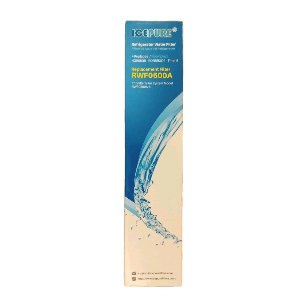 Ice Pure Replacement Refrigerator Filter LG Kenmore For System RWF0500A-S
