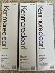 Lot of 3 Genuine OEM KenmoreClear Premium Refrigerator Water Filters 46-9690