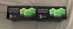 Turapur Hydrogen Water Filter Two 3 Packs Open Box Sealed Plastic Clean