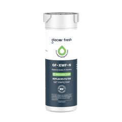 GLACIER FRESH Water Filter Compatible with XWFE (Built-in CHIP), Replacement for