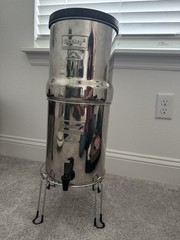 Big Berkey Water Filter System 2.25 Gallon Stainless Steel 19” With Stand
