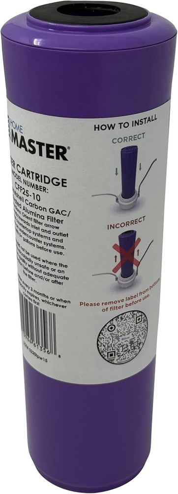 Replacement Water Filter Cartridge CFF25-10 For 10″ Housings fluoride chlorine