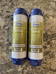 NEW 2 Pack iSpring GAC Granular Activated Carbon Filter Model: FG15 Sealed Lot 2