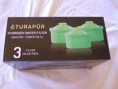 Turapur Hydrogen Water Filter (3 Pack) New Open Box Sealed Packages Maxtra