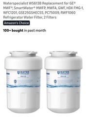 Waterspecialist WS613B Replacement for GE® MWF®, SmartWater® MWFP, MWFA, GWF,…