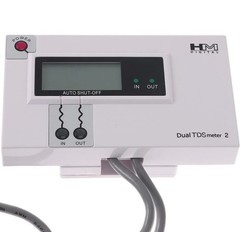 HM Digital Commerical In-Line Dual TDS Monitor Auto-off 0-9990 PPM Digital Calib