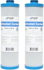 RV Water Filter Activated Carbon Block Push-Nipple Cartridge OEM 2.5 x 10″ for
