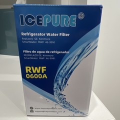 IcePure RWF0600A Refrigerator Water Filter Fits GE MWF & Kenmore 46 9991 New