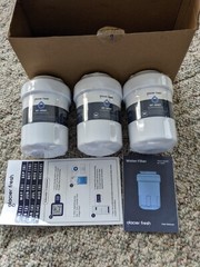 3 Pack Glacier Fresh Filter GF-MWF For Kenmore, GE And Hotpoint Refrigerators