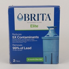 Brita Elite Replacement Filters for Brita Pitchers and Dispensers 2-Pack