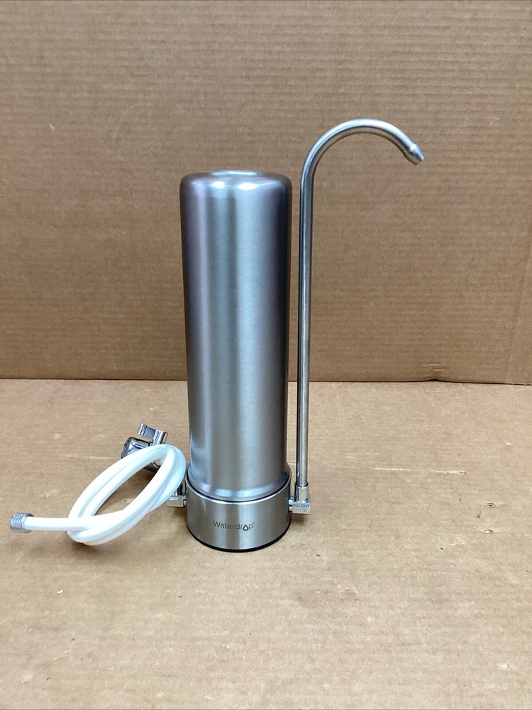 Waterdrop Stainless-Steel Faucet Water Filter, CTF-01 8000 GAL