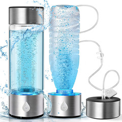 Hydrogen Water Bottle Generator 3 in 1, Hydrogen Water Mark up to 4000PPB, SPE/P
