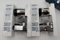 BRITA Elite Faucet Mount Filtration System Water Purification Chrome Lot of 2